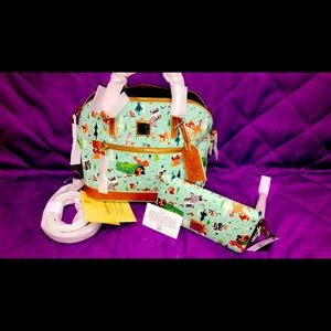 NWT Disney Dooney & Bourke Bambi  Fox & Hound